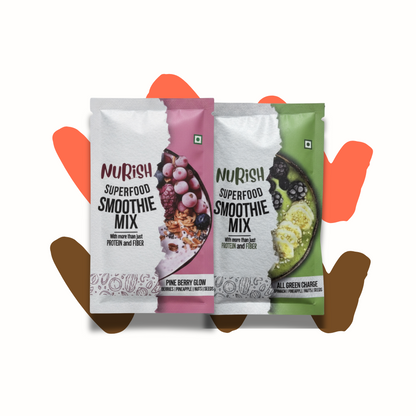 Superfood Smoothie Kit - Bundle - Detox and Glow - Pack of 12